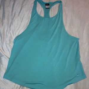 Women’s Nike Light Blue/Teal Athletic Tank Top